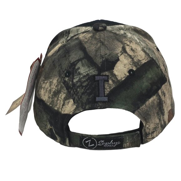 University of Indiana Hoosiers Hat - Mossy Oak Camo Outdoor Hunting Cap NCAA NEW - Picture 3 of 7